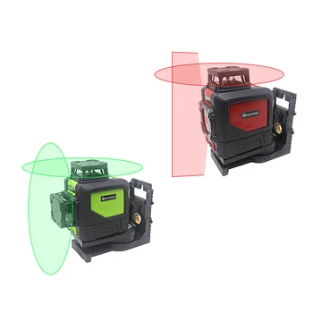 

KT901C Red Green Laser Level 360 Self-Leveling Lock Mode 630-670nm Laser Levels Super Powerful Laser Beam Line Level Tools
