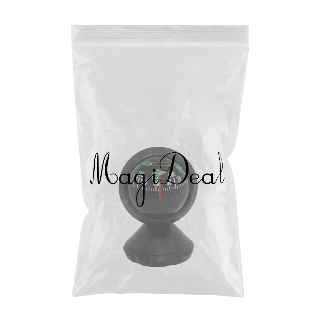 Car Dashboard Mini Compass Auto Navigation Show Direction Guide Ball Automobile Interior Parts Ornaments