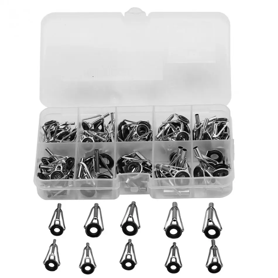 80pcs-Fishing-Rod-Guides-Top-Tips-Stainless-Steel-Rod-Guides-Tip-Set-Repair-Kit-10-Size