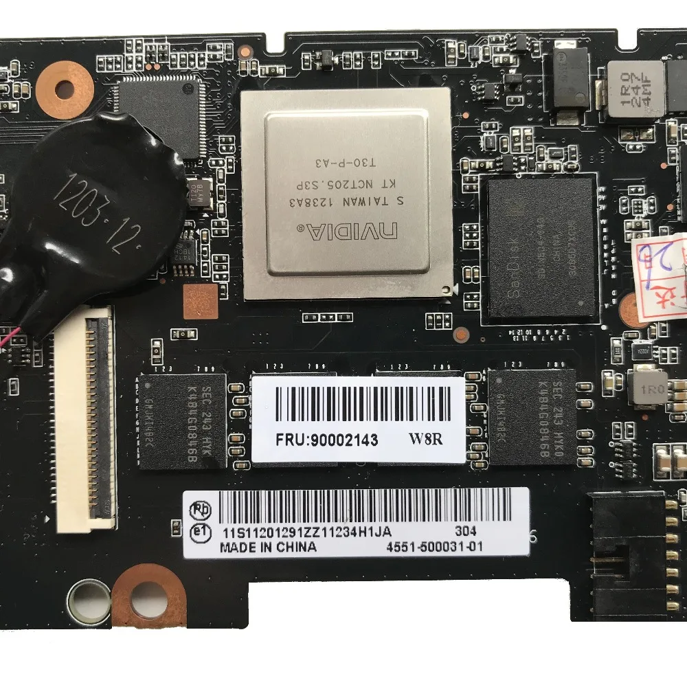  KEFU FRU 90002143 Lenovo Yoga 11 laptop motherboard Mit T30 CPU 2G RAM 64G SSD FRU 90002143 11S1120
