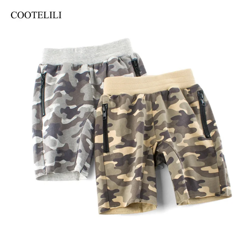 COOTELILI Kids Clothing Summer Children Cotton Shorts Boys Clothes Baby Fashion Pants Summer Boys Beach Pant Shorts 90-140cm (8)