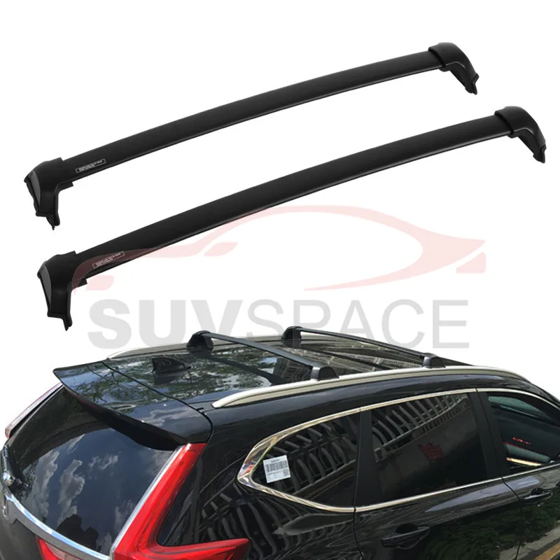 Полка для крыши 2017 Honda CRV Cross Bar OE Style черный крепежный болт из алюминия 2
