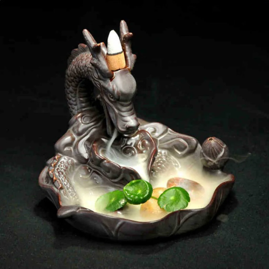 80Pcs Backflow Incense Cones Natural Incense Cone Incense for Home Patio Office Yoga Meditation Room Hotels Business Clubs