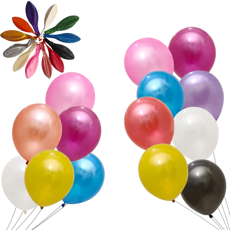 100pcs-12inch-3-2g-Rose-Gold-Latex-Balloons-Thickening-Pearl-Party-Balloon-Kids-Child-Toy-Wedding