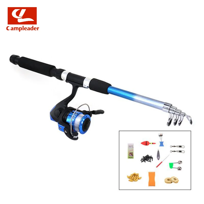 

Sea Otter Suit with Portable Accessories for Beginners Fishing Rod Set Ultralight Retractable Fishing Rod CL250