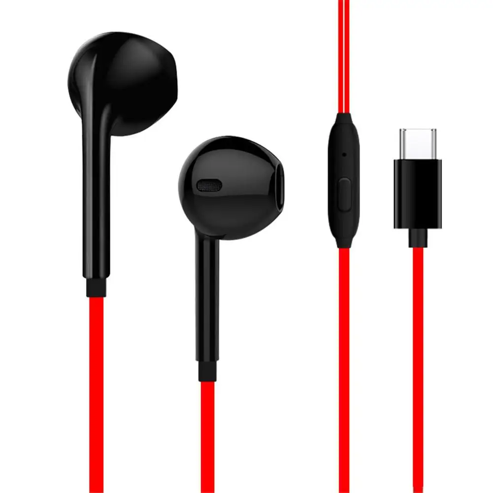 

Type-C Headset In-ear Lossless Audio HIFI Earphone Heavy Bass Sport Headset