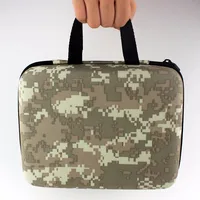 תיק עבור שתי דרך רדיו Case תיק Portable Carry היד החפצה עבור Baofeng UV-82 UV-8D מוטורולה GP328 מכשיר קשר התיק הושק ציד (5)