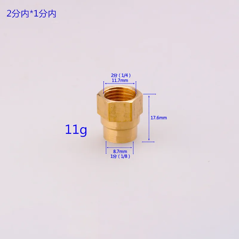 1/8 дюймов 1/4 дюймов 3/8 дюймов 1/2 дюймов мужские резьбовые латунные соединитель латунные трубы шестигранный ниппель фитинг быстрый адаптер BSP