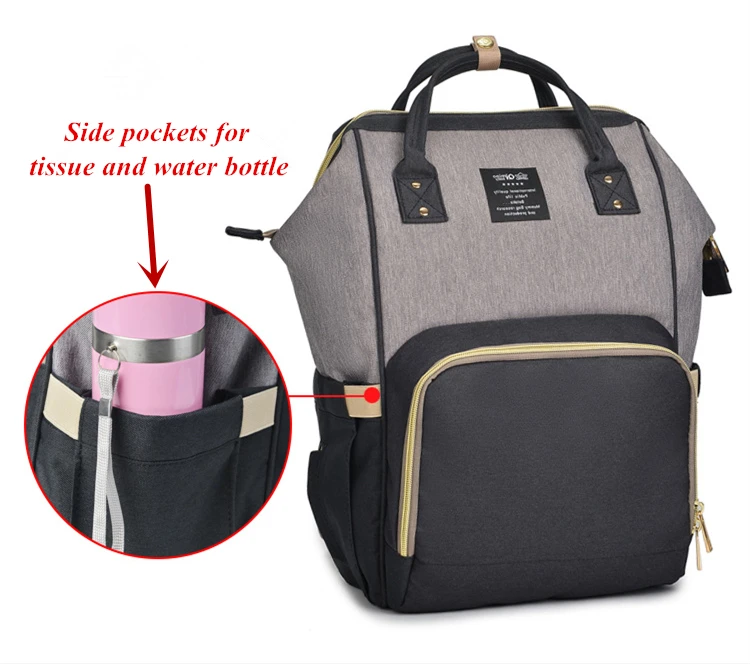 Fashion Diaper Bag Waterproof Travel Mummy Backpack Multifunction Maternity Nappy Bag Large Capacity Baby Stroller Bags For Mom (7)