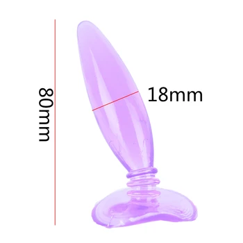 Erotic Sex Toys Soft Silicone Anal Dildo Butt Plug Prostate Massager Anal Plug Beads for Men Women Adult Gay Products 6