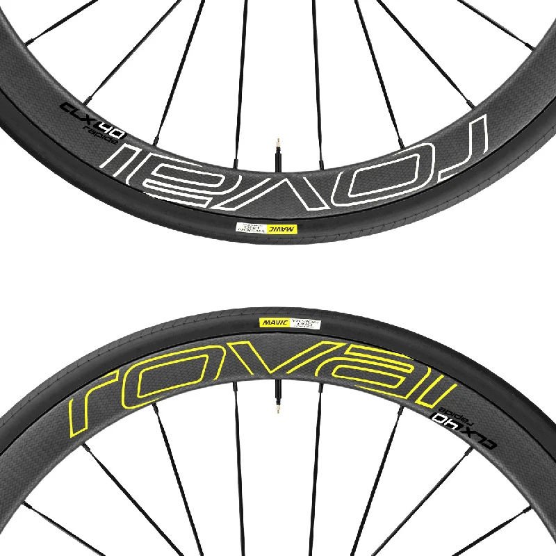 Набор наклеек на два колеса для ROVAL CLX 40 дорожный велосипед Углеродные колеса гоночные Велосипедные обода наклейки 50 мм 38 мм 40 мм