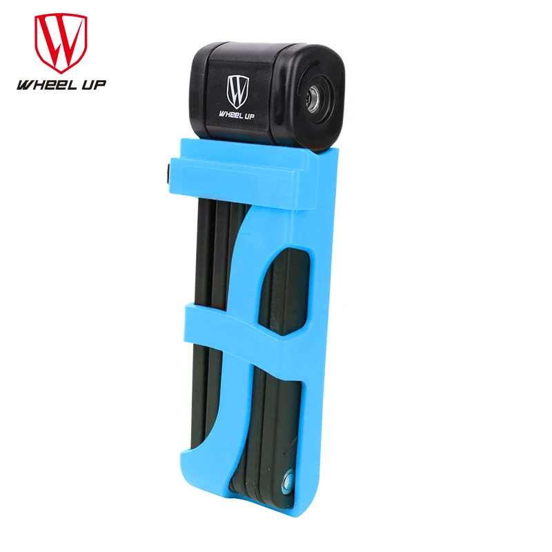 

WHEEL UP Original Anti-theft Security Motorcycle Cycling Folding Lock Upgrade Bicycle Lock Upgraded Alloy Steel Foldable Lock