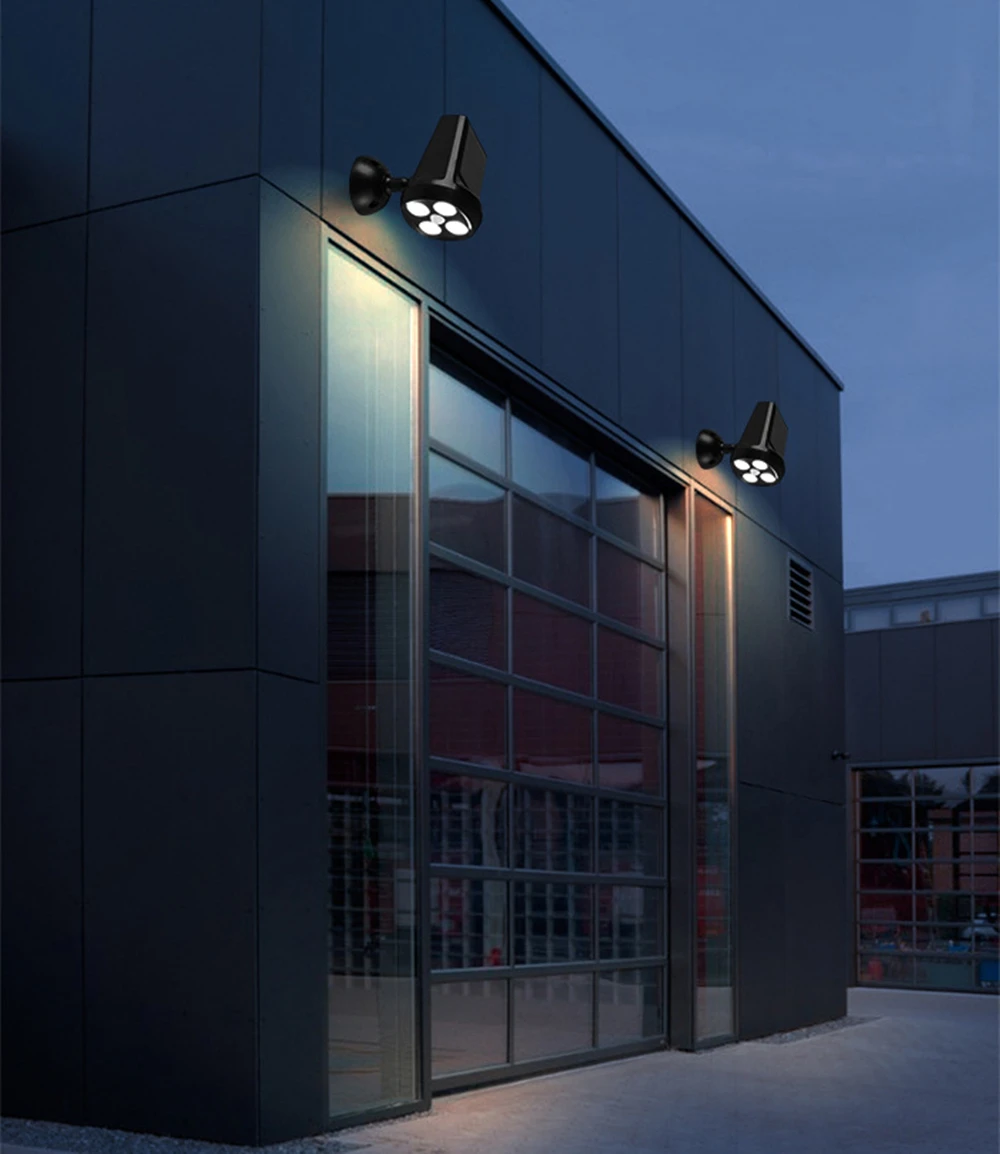 Solar da Lâmpada Sensor de Movimento Lâmpada de Parede ao ar Solar para Jardim do Pátio Holofotes Impermeável Livre Luz Garagem Iluminação Caminho Led Ip65 8 Cheap Lâmpadas solares