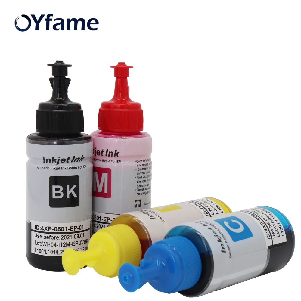 Универсальные красящие чернила OYfame СНПЧ Заправка картриджей для Canon HP Epson все