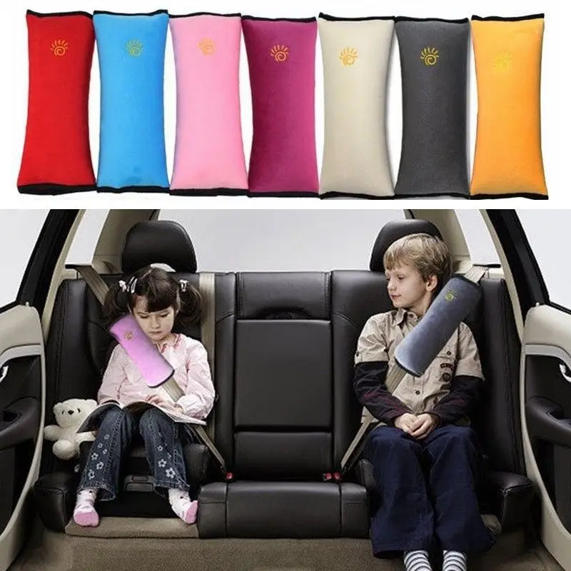 

Baby Child Safety Strap Car Seat Belts Neck Pillow For Nissan X-Trail Qashqai Toyota Camry RAV4 Corolla Skoda rapid Superb