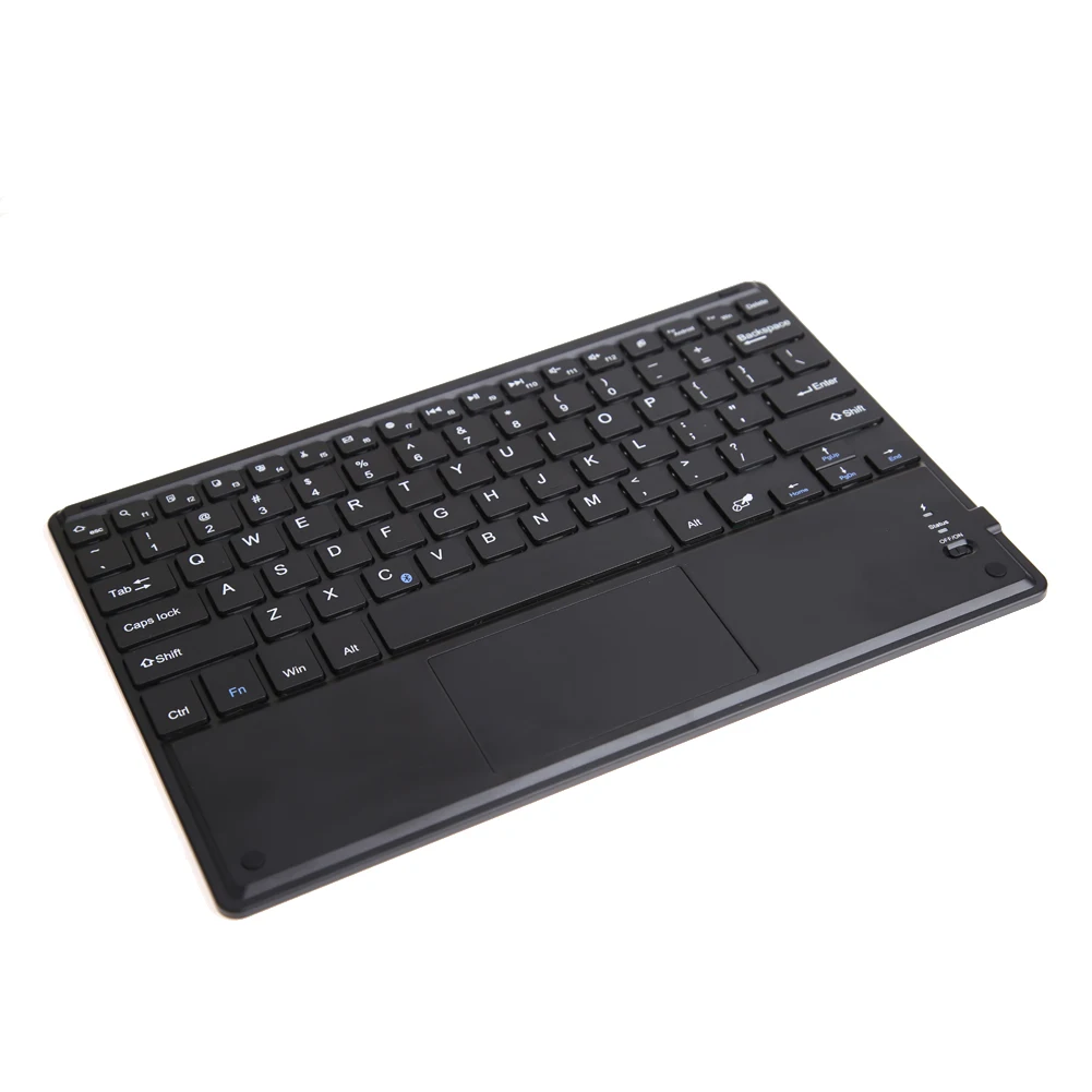 

Ultra-Slim 10inch Wireless Bluetooth Keyboard with Built-in Multi-touch Touchpad and Rechargeable Battery for tablet PC