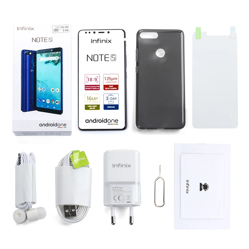 Global Version Infinix NOTE 5 SmartPhone 32G 3G Android One 6.0\ Global Version Infinix NOTE 5 SmartPhone 32G 3G Android One 6.0\