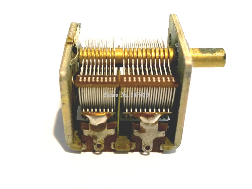 

air dielectric variable capacitor 250P+290P[Second-hand, not a new]
