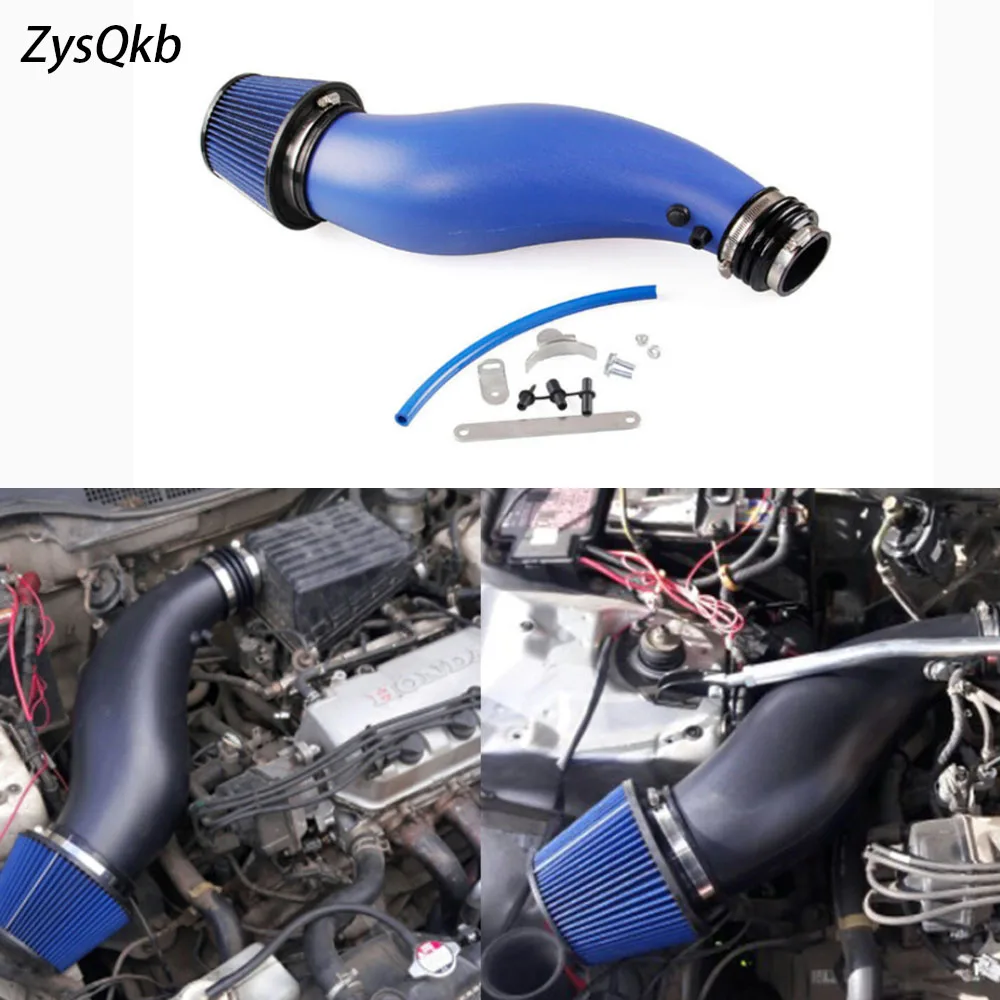 

Universal Plastic Racing Air Filter Intake Pipe For Honda Civic 92-00 EK EG