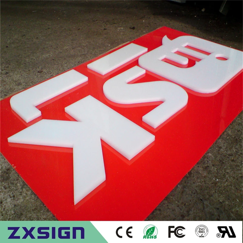 white acrylic letters04