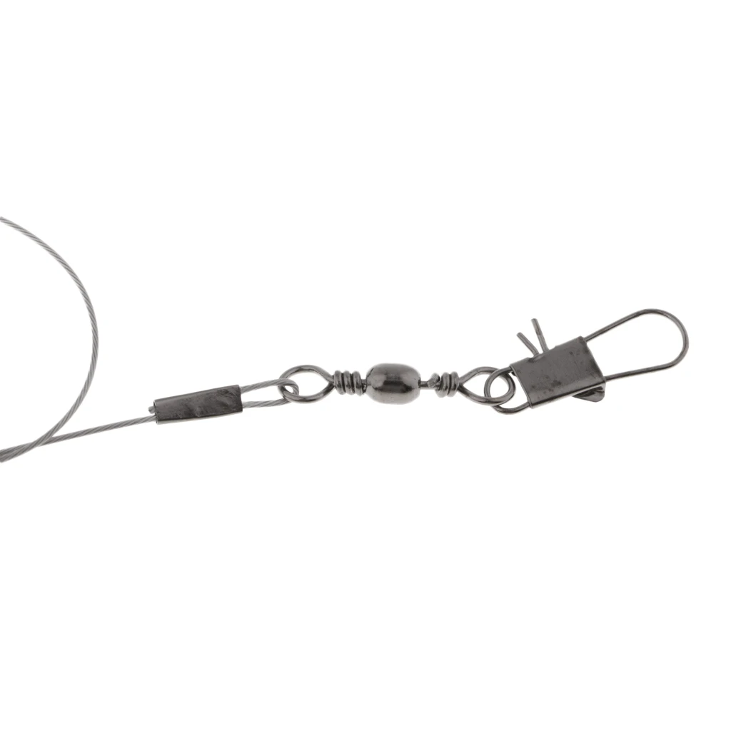 Snap Weight Line Leader Release Clip with Leader for Planer Board Offshore Fishing Downrigger Accessories