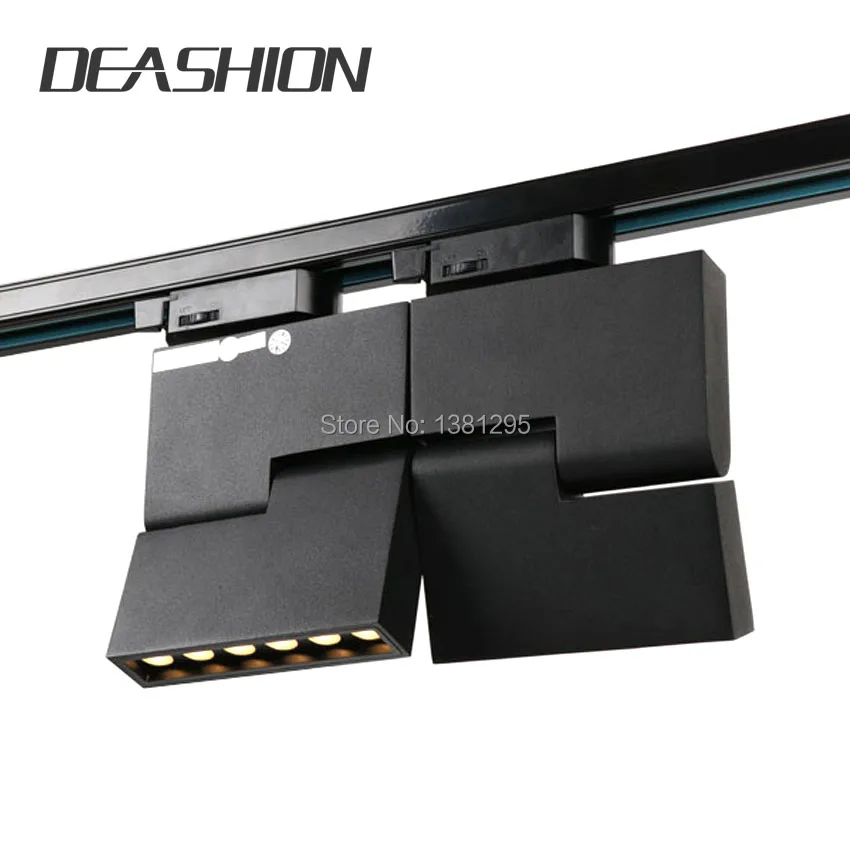 LED أضواء المسارات الملابس متجر مخزن معرض معرض الرئيسية أضواء Tracklight السقف السكك الحديدية بقعة الإضاءة نظام تركيبات