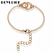 Минималистические Популярные наручники 8 крест браслет для женщин мужской браслет цепочка бижутерия Амулет браслет BOYULIGE индивидуальность