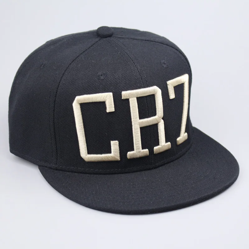 Women Men CR7 Embroidery Baseball Cap Fashion Cristiano Ronaldo Football Hat Unisex Outdoor Hip Hop Snapback Caps CP0050 (6)