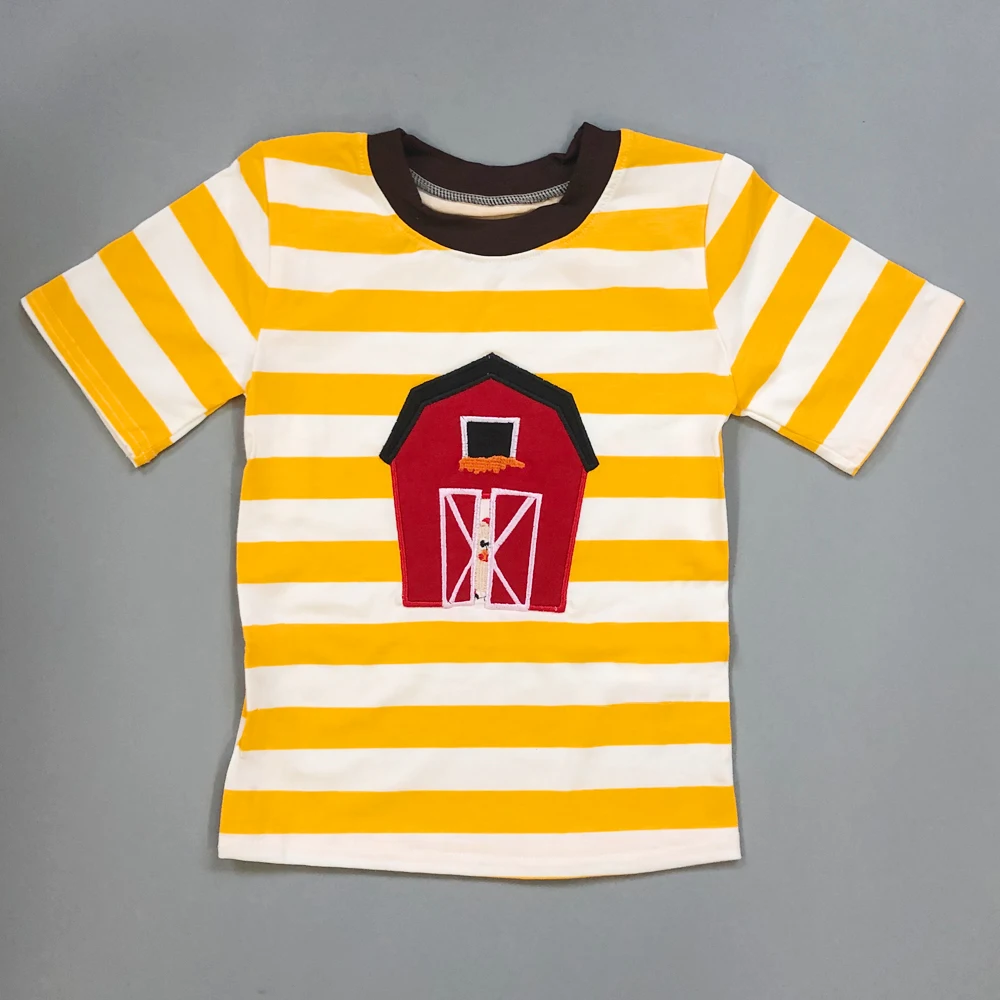 Baby Boy Clothes Set CONICE NINI New Design Horse Embroidery Striped shorts t-shirt top baby summer clothes Boutique Outfits