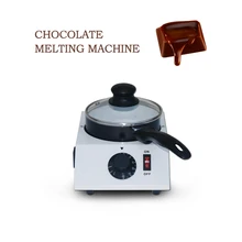 ITOP 40W Mini Electric Chocolate Melting Machine Single Pot Ceramic Non-Stick Pot Tempering Cylinder Melter Pan 220V
