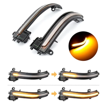 

2PCS Smoked Side Mirror Sequential Blink For BMW F20 F30 F31 F21 F22 F23 F32 F33 F34 X1 E84 1 2 3 4 series LED Turn Signal Light