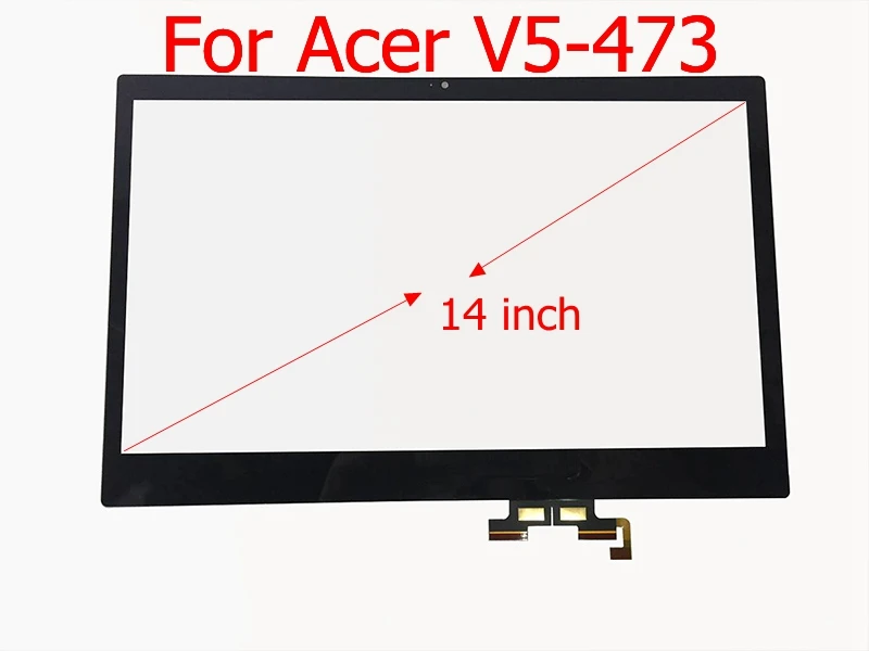 STARDE запасной сенсорный экран для Acer V5-473 стеклянный сенсор только дигитайзер 14&quot