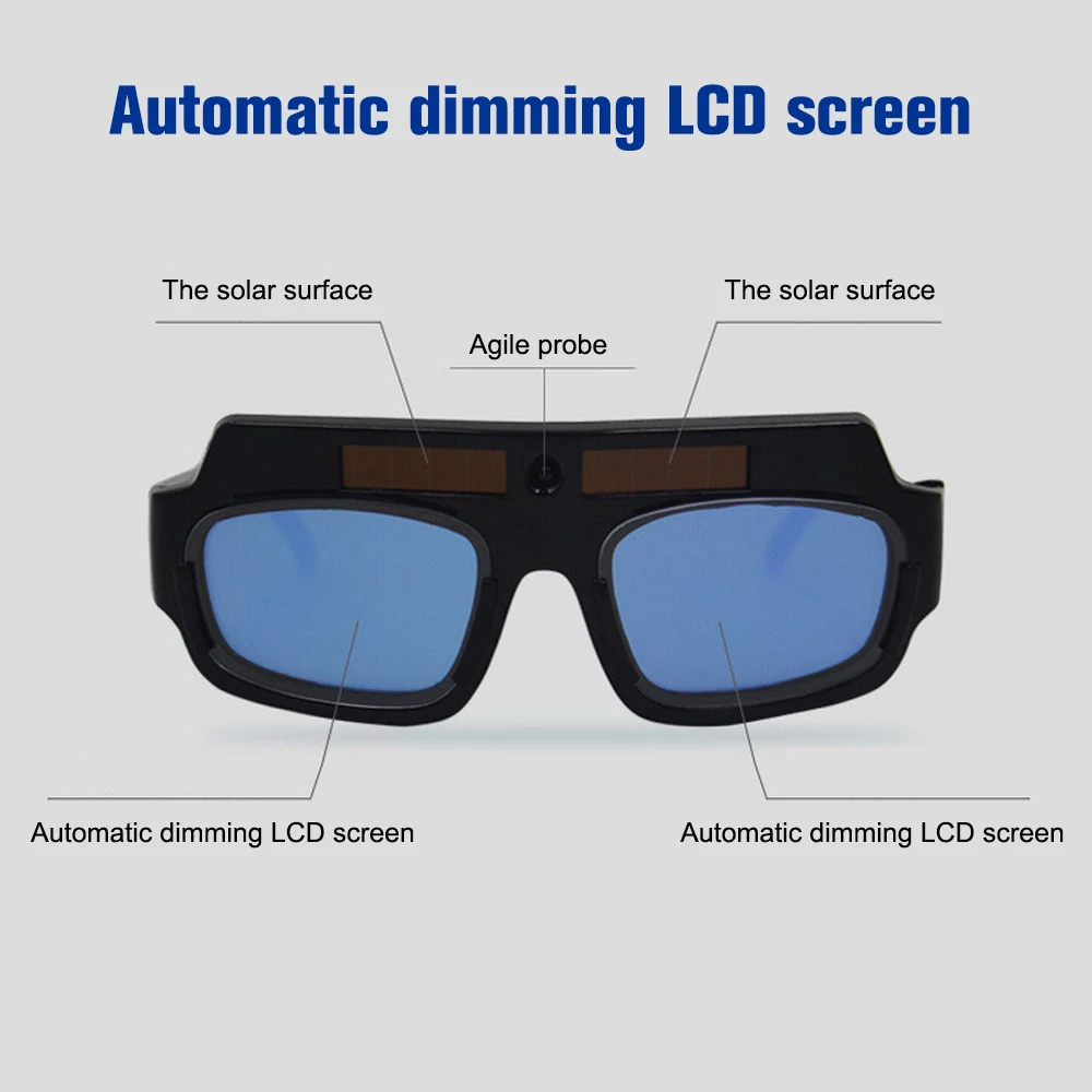 Солнечные авто затемнение сварочные очки маска шлем сварщик очки ПК объектив очки для сварки защита