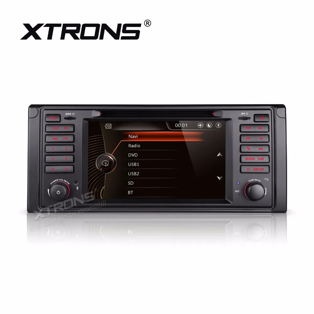 XTRONS 7 &quot1080 P видео емкостный сенсорный экран автомобильный dvd плеер с gps CANbus для BMW 5
