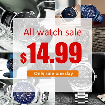 

MEGALITH Mens Watches Top Brand Luxury 2019 Quartz Watch Reloj Deportivo Waterproof Chronograph Multifunction Classic Watch