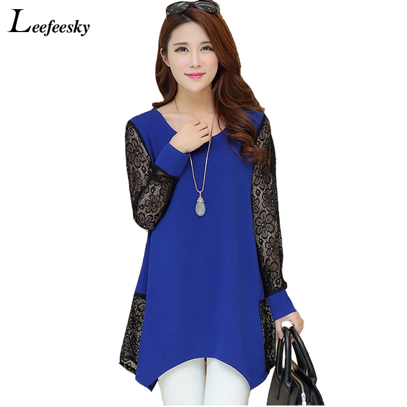 XXXXXL Hot Sale Womens Tops Fashion 2017 Long Sleeve Shirt