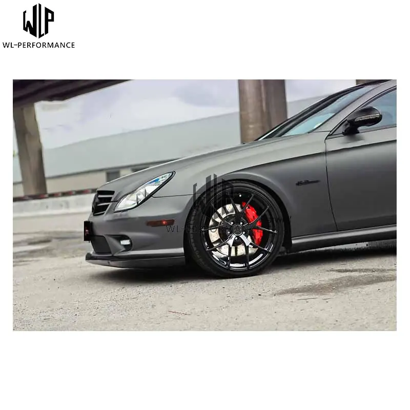 

ClS carbon fiber Standard type Front Bumper Lip Spoiler Diffuser car body kit for Mercedes Benz W219 AMG 15up car styling use