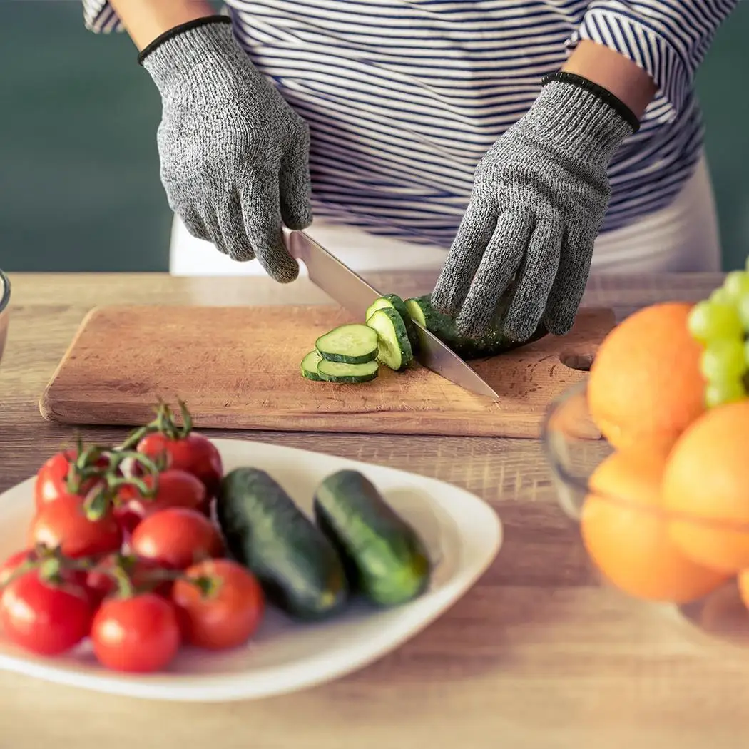 1 пара безопасные перчатки для деревообработки резные защитные кухонные