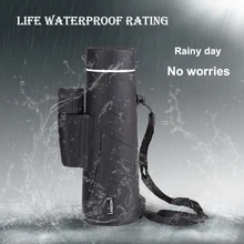 10x42 высокой Мощность BAK4 призма Монокуляр телескоп Портативный Водонепроницаемый fogproof открытый Зрительная труба для наблюдения за птицами путешествия