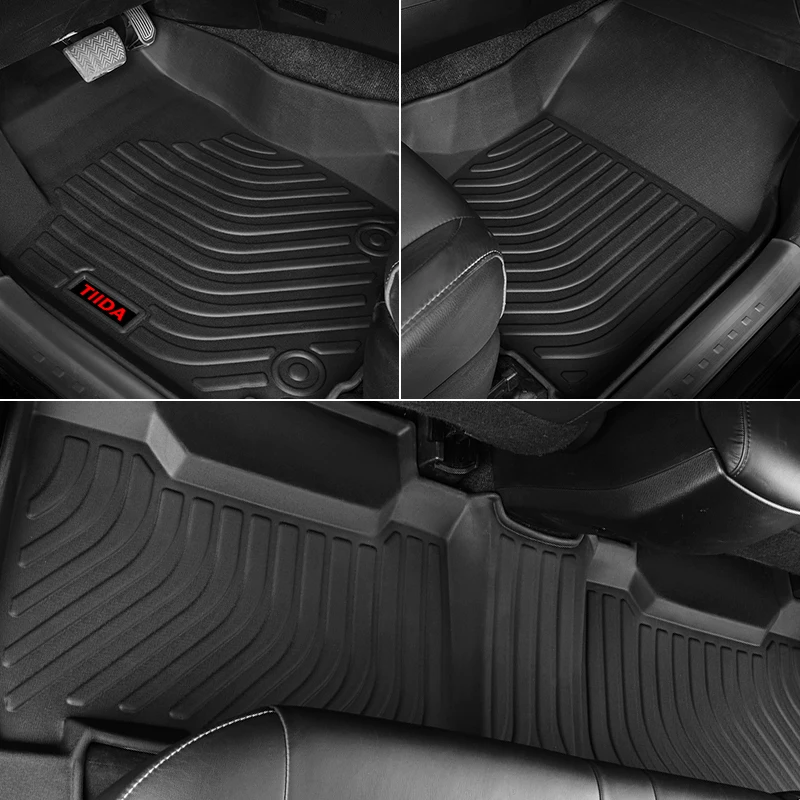 Новые TPE пользовательские автомобильные коврики для Nissan Tiida C13 C11 C12 2011- колодки для ног автомобильный коврик аксессуары для укладки