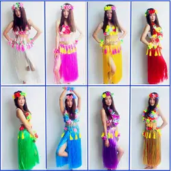 Hawaii Hula Set Adult Men and Women Thickened 80cm annual performance dance performance clothing Hawaii Hula Set Adult Men and Women Thickened 80cm annual performance dance performance clothing