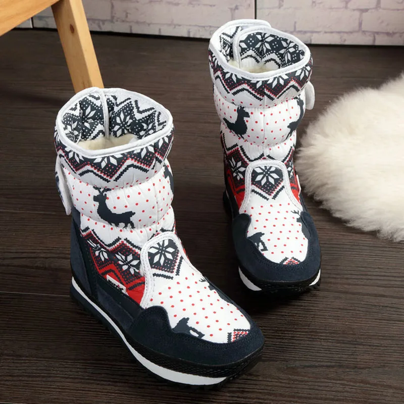 

Women Shoes 2018 Women Winter Boots Snow Boots Female Warm Fur High Fashion Shoes