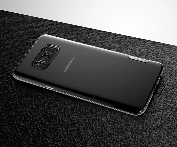 Для samsung Galaxy S8 чехол NILLKIN натуральный прозрачный мягкий кремний TPU Защитный чехол для samsung Galaxy S8 Plus