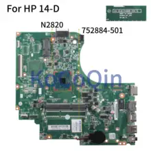 Laptop motherboard Para HP 14-D KoCoQin 240 G2 246 G2 Core N2820 Mainboard 752884-752884-501 010194Q00 001 SR1SG(China)