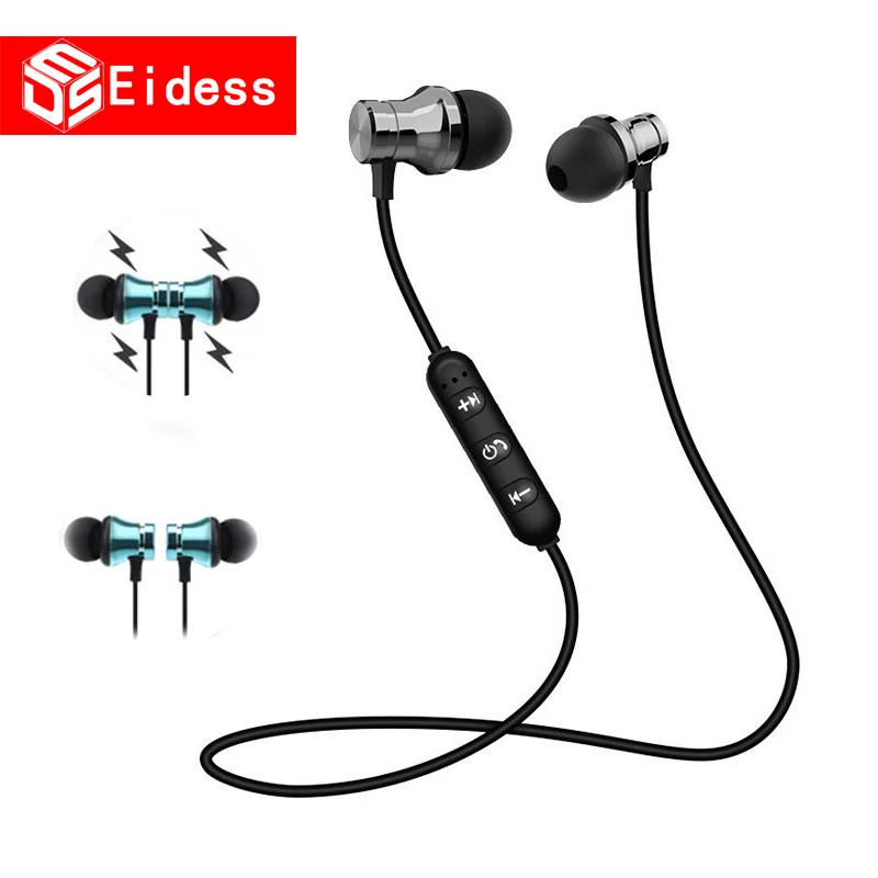 

XT-11 Headphones Wireless Earphones Earbuds Headphone Magnetic Bluetooth Earphone V4.2 Stereo Sports Waterproof Wireles