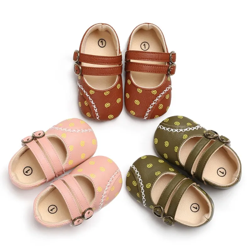 

Hot Spring Summer Baby Toddler The First Walker Shoes Sweet Cute Printing Princess Shoes Fashion Children Toddler Shoes
