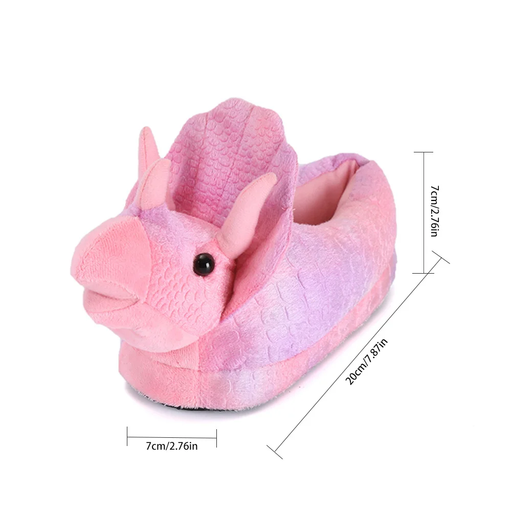 Bulldog em Forma de Algodão Macios para Crianças Chinelos Quentes Criativo Colorido Poodle Coala Triceratops Gato Casa Piso 5 Weddings & Events