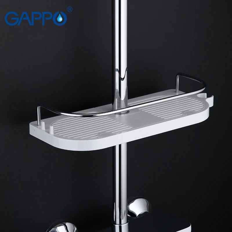 Günstig GAPPO bad regale Bad Regale toilette bad hardware Badezimmer dusche wasserhahn bad Lieferungen hardware zubehör