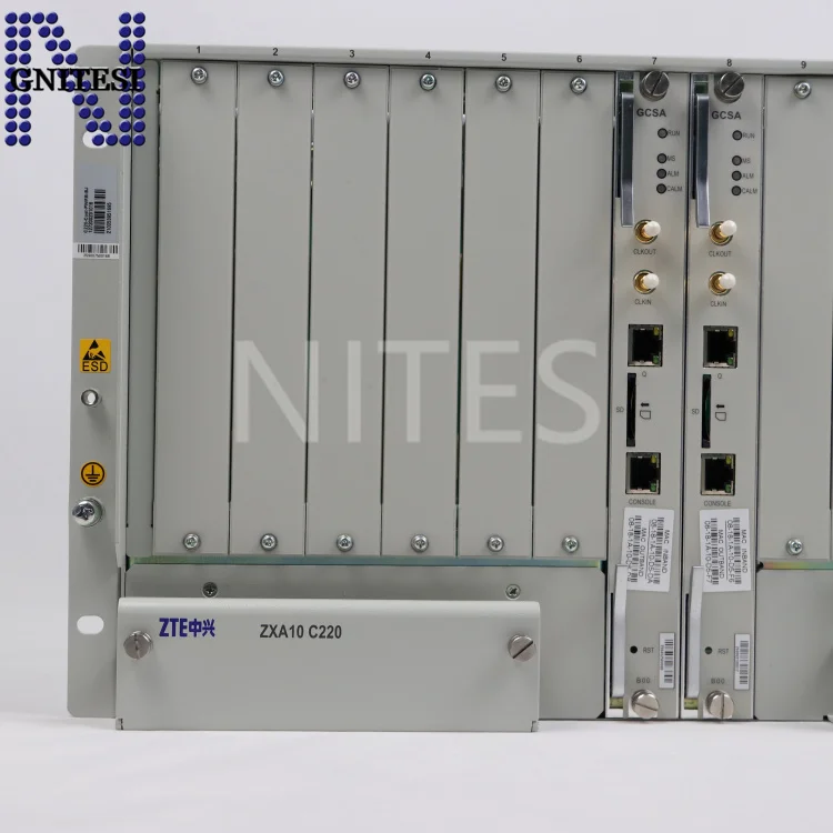 Оригинальный Новый ZTE ZXA10 C220 GPON/EPON OLT оборудование Оптический линейный терминал