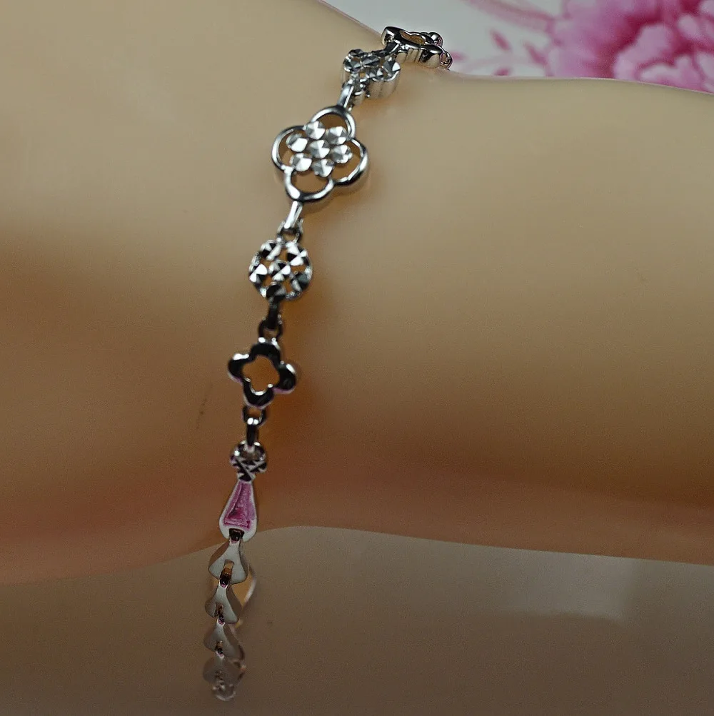 

Guarantee Plain 925 Sterling Silver, CZ, Cubic Bracelet , 4.6 g, BR1818